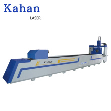 CNC Pipe and Sheet Metal Fiber Laser Cutting Machine Semi-Automatic Tube Cutting Machine with Raycus Laser